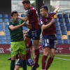 Debut de Luisito en el partido de liga de Segunda B entre Pontevedra y Guijuelo