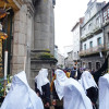 Mostra de Xesús Nazareno en San Bartolomeu ao suspenderse a procesión