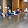 Nenos de Anedia co alcalde de Pontevedra
