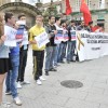 Concentración de apoio ao pobo de Ucraína na Peregrina