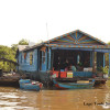 Lagoa Tonlé Sap, en Cambodia 