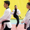 Primer día del Open de España de Taekwondo en el Pabellón Municipal de los Deportes