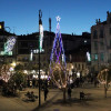 Acendido da iluminación de Nadal de Pontevedra