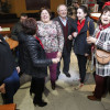 Celebración do premio da Lotería de Nadal en Sanxenxo