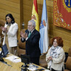 O presidente do Parlamento, Miguel Santalices, na sesión constitutiva  