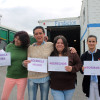 Trabajadoras de la Fundación Amigos de Galicia conmemoran el 8 de marzo