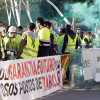 Tercera mesa de diálogo sobre Ence con protestas de trabajadores en la Subdelegación del Gobierno