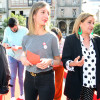 Acto do PSOE pola igualdade na praza da Ferrería, 'A política local, con voz de muller'
