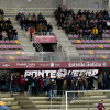 Grada de Fondo Norte en el partido entre Pontevedra y Real Madrid Castilla en Pasarón