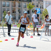 Saleta Castro, en el Campeonato de España de Triatlón de Larga Distancia