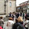 Fina Casalderrey inicia los Paseos literarios por Pontevedra