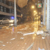 Efectos do temporal de Noiteboa en Pontevedra