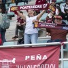 Celebración en Palencia del ascenso del Pontevedra CF