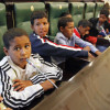 Recepción a nenos saharauís e as familias de acollida na Deputación 
