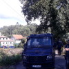 Operación conjunta de la Guardia Civil y la Policía Nacional en una casa de Lourido 