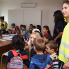 Os nenos da ludoteca de Campolongo visitan PontevedraViva