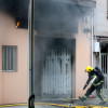 Incendio en un garaje de la calle Santa Teresa de Jesús Jornet