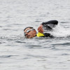 Probas de salto de rápel e paso de río a nado do concurso de patrullas Tui-Santiago da Brilat