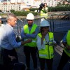 Obras de reforma da ponte da Barca