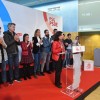 Margarita Robles participa nun encontro coa cidadanía do PSOE de Pontevedra en Afundación