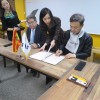 Sinatura do convenio de colaboración entre Pontevedra e Jeonju 
