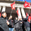 Concentración para reclamar el indulto de los sindicalistas Serafín Rodríguez y Carlos Rivas