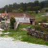 Granizada en el municipio de Pontevedra en una tarde tormentosa