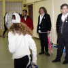 Primeros entrenamientos de esgrima y taekwondo en el antiguo pabellón de la ONCE