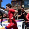 Pablo Dapena, en el Campeonato del Mundo de Triatlón de Larga Distancia de Pontevedra