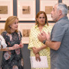 Carmela Silva, Carlos Valle e os comisarios da exposición visitan 'Meu Pontevedra'