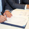 Firma del convenio entre el Sergas y el Concello para la construcción del Gran Montecelo