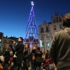 Encendido de la iluminación de Navidad de Pontevedra
