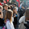 Manifestación na xornada de folga da educación organizada pola Plataforma Galega en defensa do Ensino Público