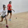 Marta Domínguez, en la final femenina del Campeonato de España Sub-19 de Squash