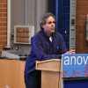 Voceiro local de Anova en Pontevedra, David Carballal, na súa intervención na III Asemblea Nacional  