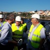 Obras de reforma da ponte da Barca
