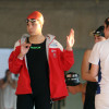 Águeda Cons, en la primera jornada del Campeonato Gallego de Natación en piscina corta