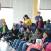 Visita de escolares do CEIP Villaverde á Comandancia da Garda Civil