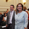 Carmela Silva y Abel Caballero en el pleno constitutivo de la Deputación