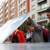 Miguel Anxo Fernández Lores visita los composteros comunitarios de Eduardo Pondal