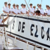 El buque escuela "Juan Sebastián de Elcano" llega a Marín