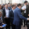 Paseo de Mariano Rajoy por Pontevedra durante a campaña electoral do 26-X