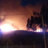Incendio forestal entre Barro e Verducido