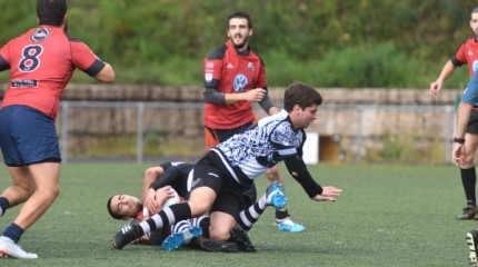 Partido entre Mareantes e Pontevedra Rugby Club