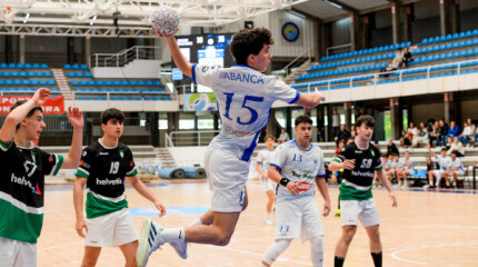 Campeonato de España Juvenil de Balonmano celebrado en el Pabellón Municipal