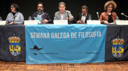 Inauguración da XXXVI edición da Semana Galega de Filosofía