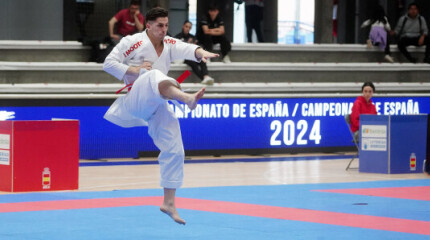 Primeira xornada do Campionato de España Absoluto de Karate no Municipal