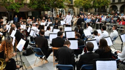 'Cando as palabras rematan': Concerto da Banda de Música de Pontevedra e da Unidade de Música da Escola Naval de Marín
