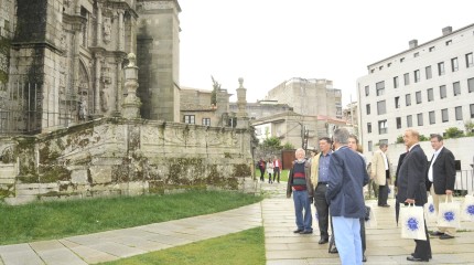 Visita da Cámara municipal de Aveiro para coñecer o modelo de cidade de Pontevedra