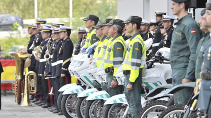 A Comandancia da Garda Civil de Pontevedra vístese de gala para honrar a súa patroa